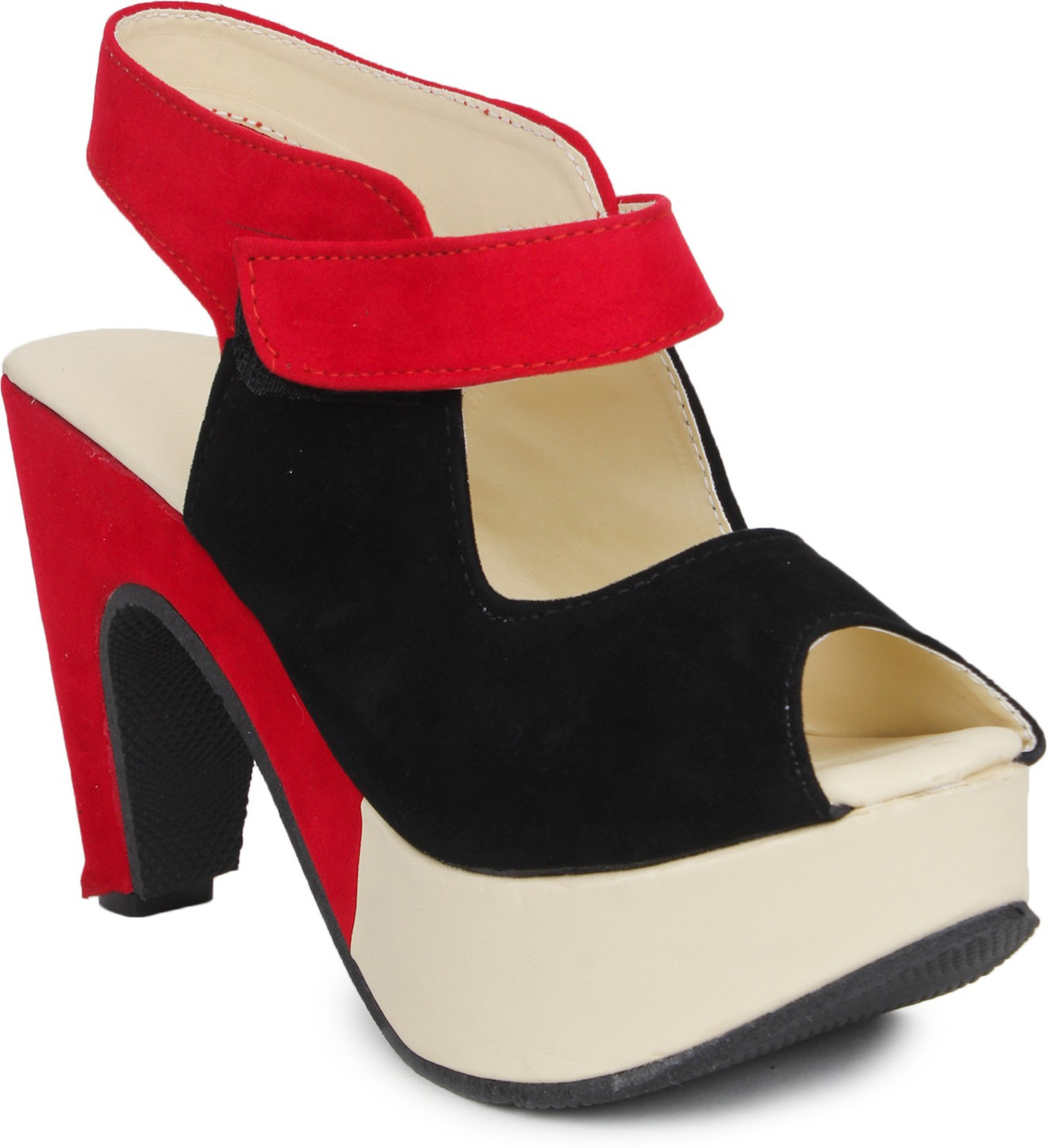 heel sandals for women flipkart