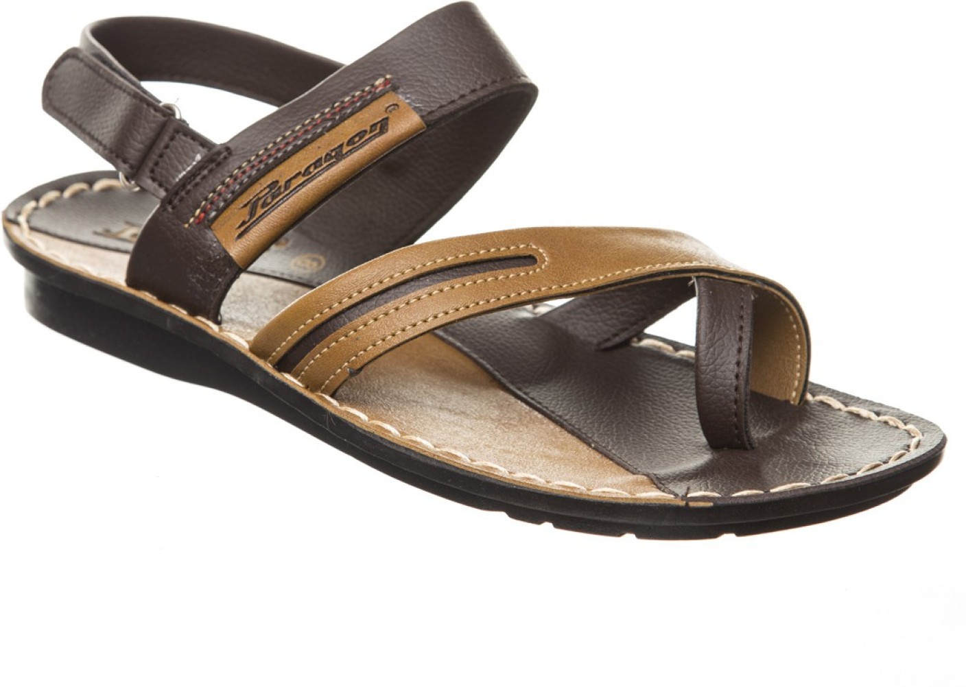 Paragon Men Tan Sandals - Buy Tan Color Paragon Men Tan Sandals Online ...