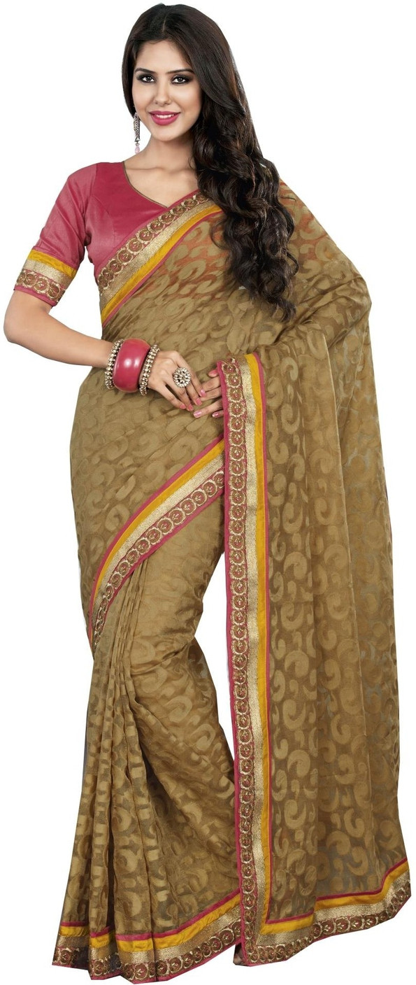 Buy Sudarshan Silks Self Design Kanjivaram Silk Green Sarees Online