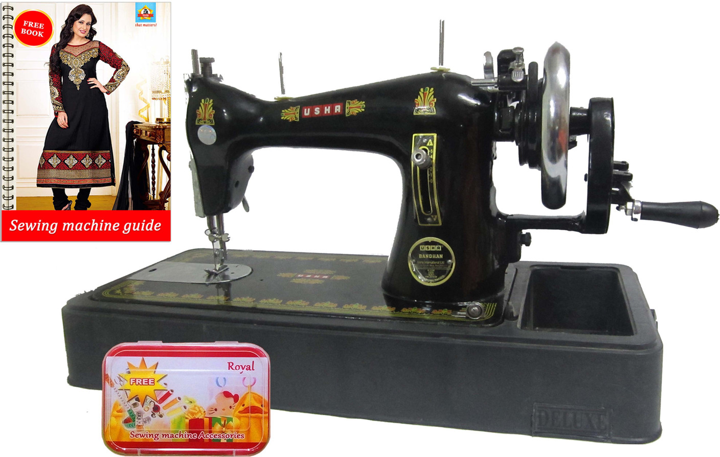 Usha Bandhan Handle Manual Sewing Machine Price in India Buy Usha Bandhan Handle Manual Sewing