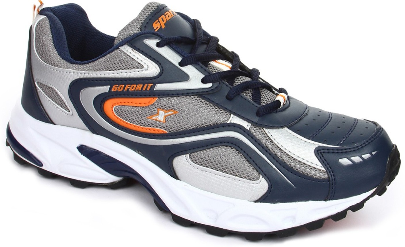 Sparx SM-171 Running Shoes For Men - Buy Nblue-orange Color Sparx SM-171 Running Shoes For Men 