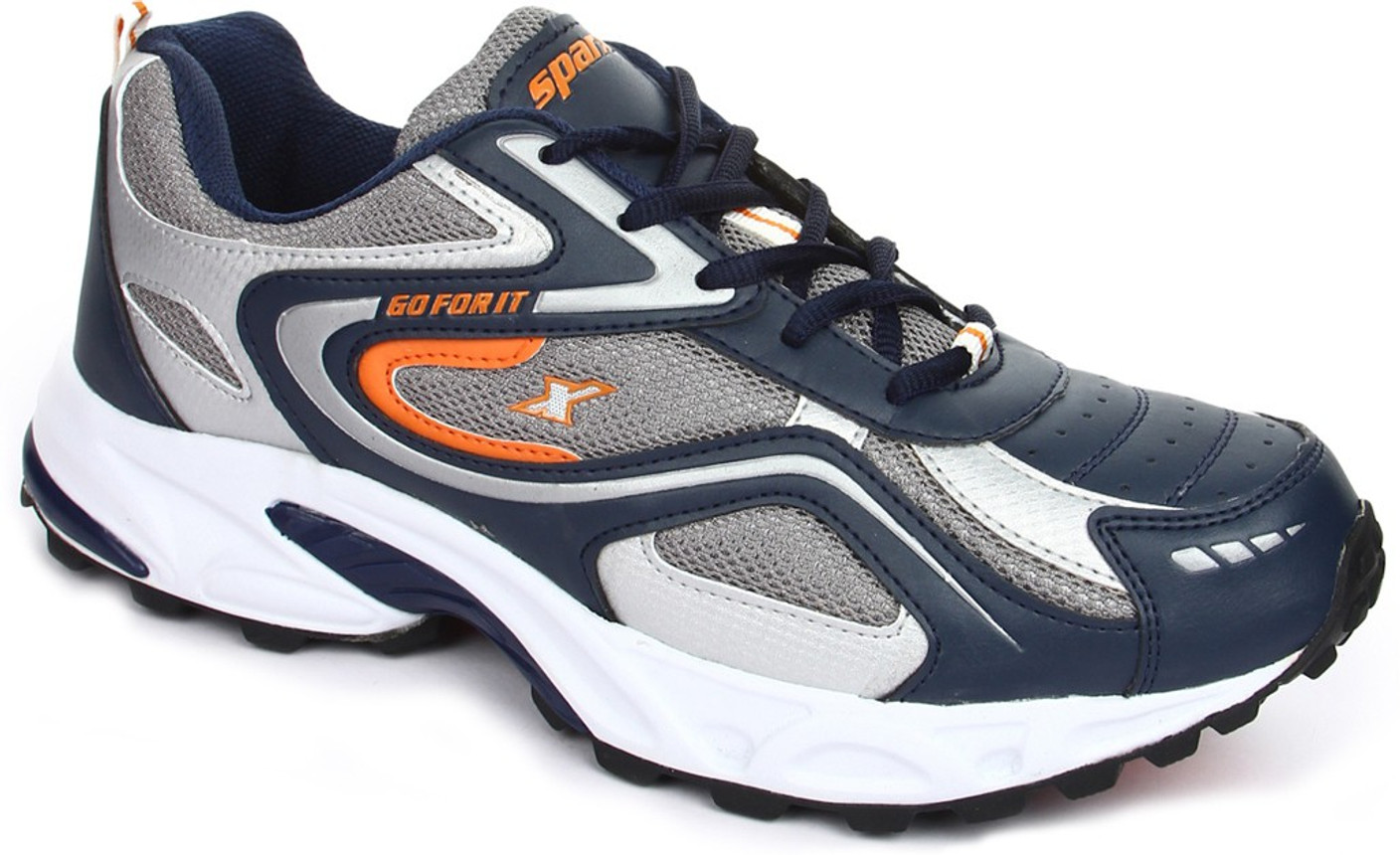 Sparx SM-171 Running Shoes For Men - Buy Nblue-orange Color Sparx SM-171 Running Shoes For Men