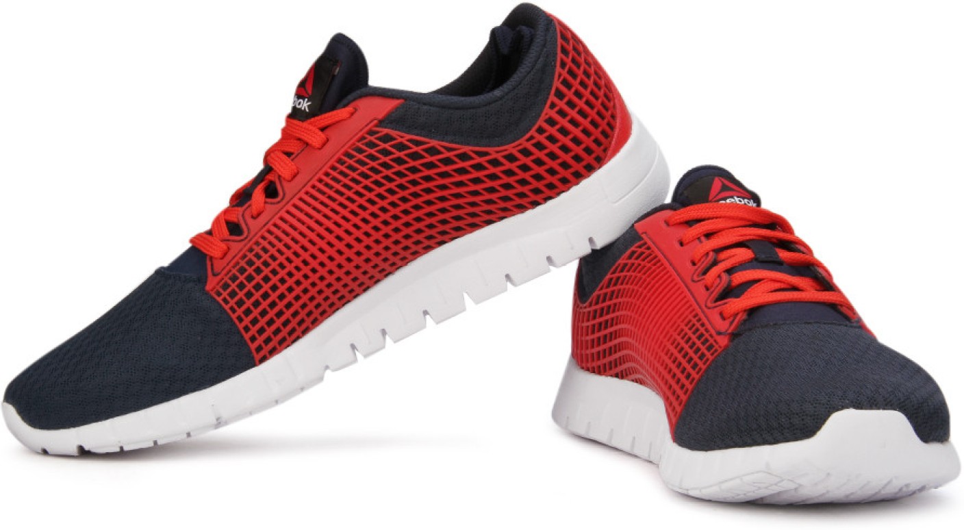 Reebok Zquick Running Shoes For Men - Buy Red, Navy Color Reebok Zquick ...