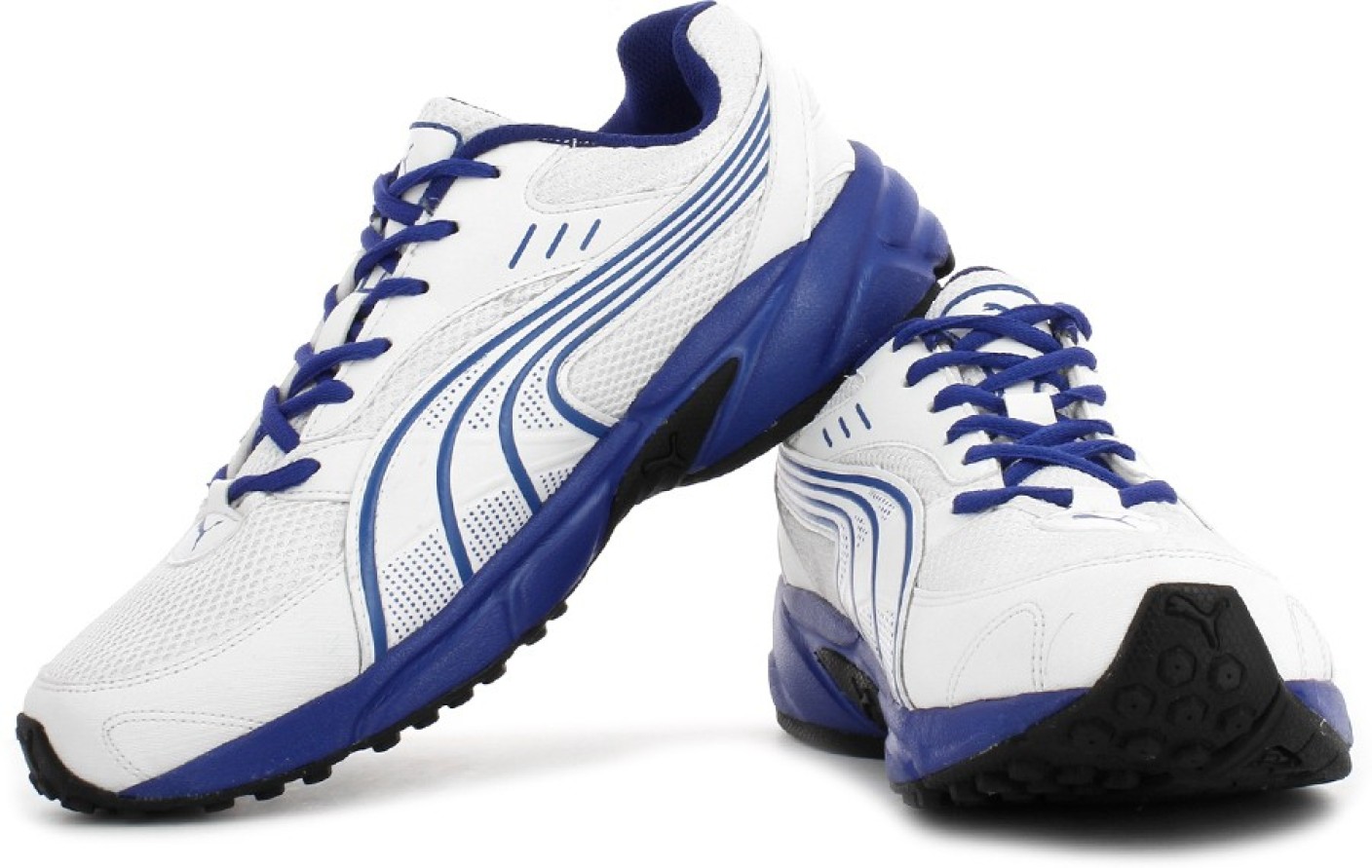 Puma Atom Fashion DP Running Shoes For Men - Buy White, Snorkel Blue ...