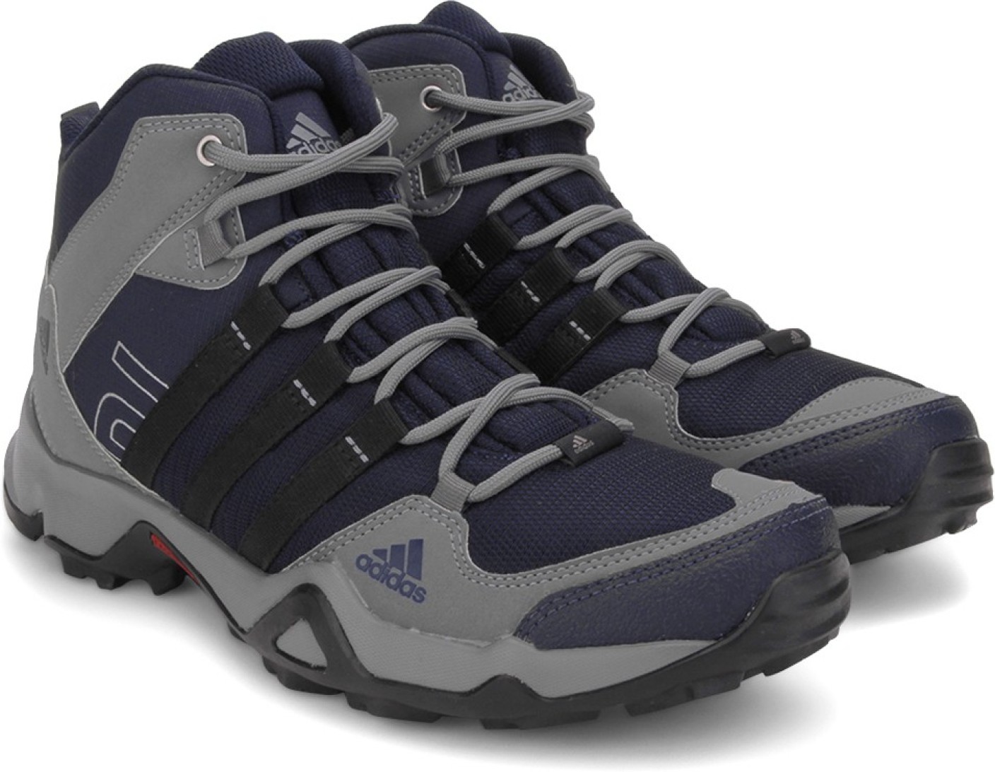 ADIDAS AX2 MID Outdoor Shoes For Men - Buy Nt.Navy/Visgray Color ADIDAS ...