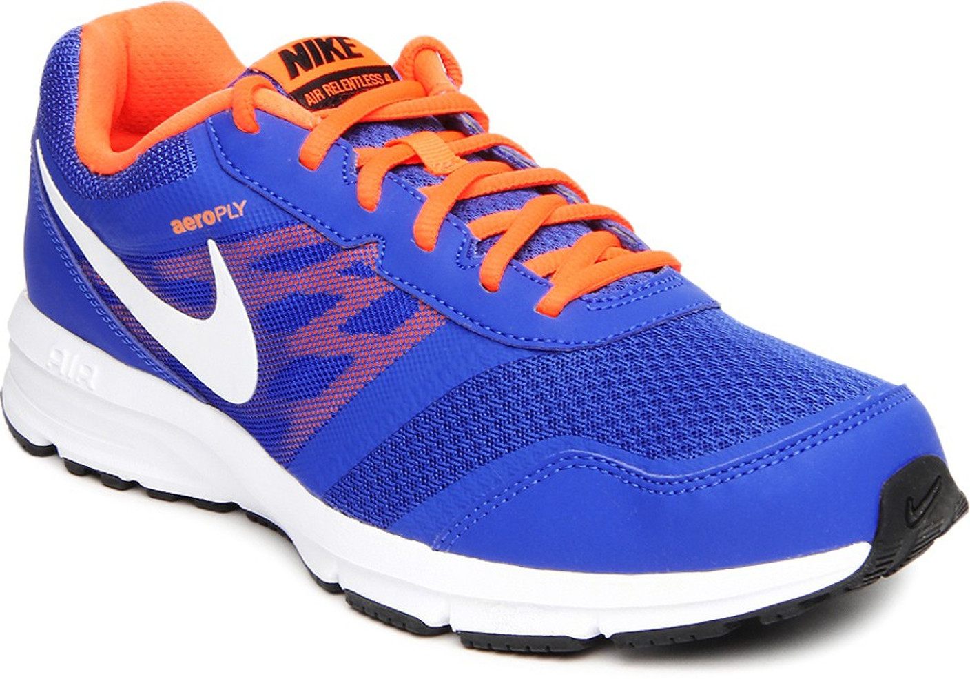 Nike Air Relentless 4 Msl Running Shoes For Men - Buy LYON BLUE/WHITE-TTL ORANGE-BLK Color Nike