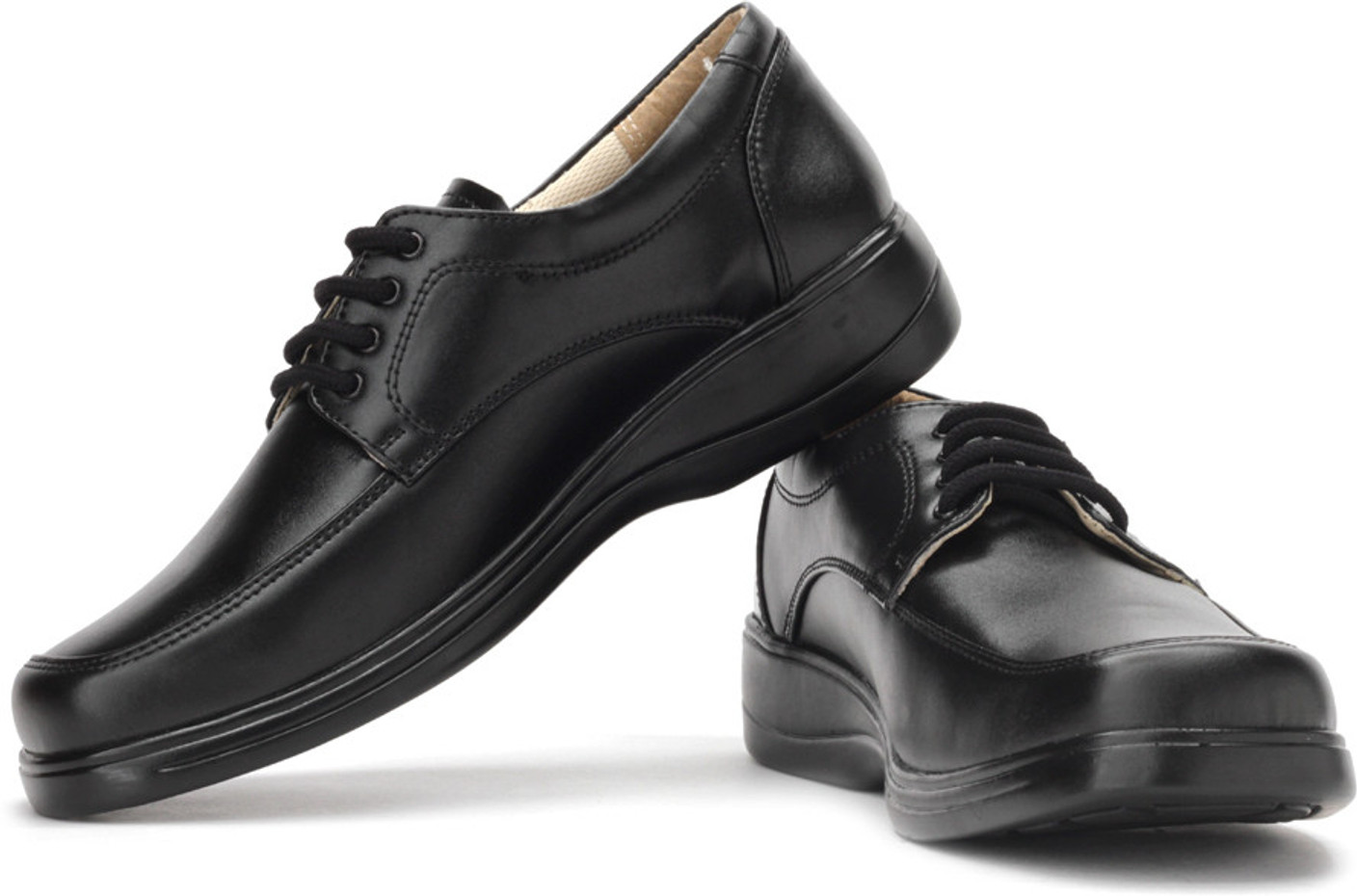 Gliders by Liberty Lace Up Shoes For Men Buy Black Color