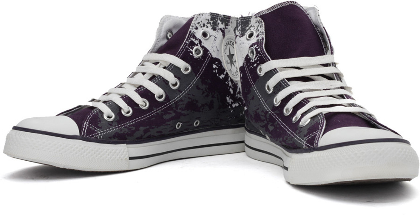 Converse Canvas Shoes For Men - Buy Purple Color Converse ...