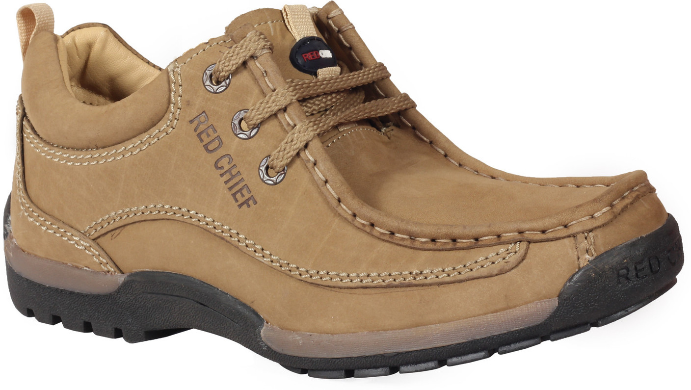 Red Chief RC2104 Corporate Casuals For Men - Buy NEW MASHROOM Color Red Chief RC2104 Corporate