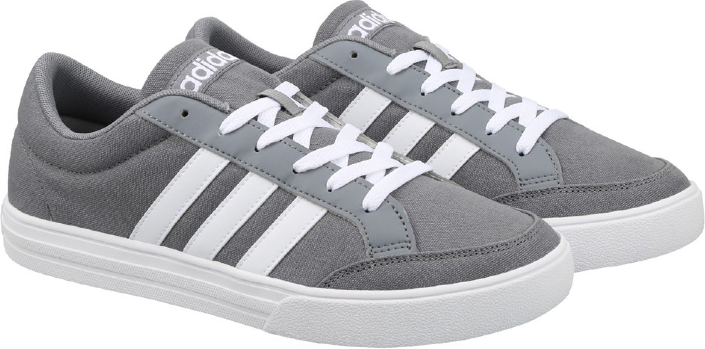 Adidas Neo VS SET Sneakers For Men - Buy GREY/FTWWHT/FTWWHT Color ...