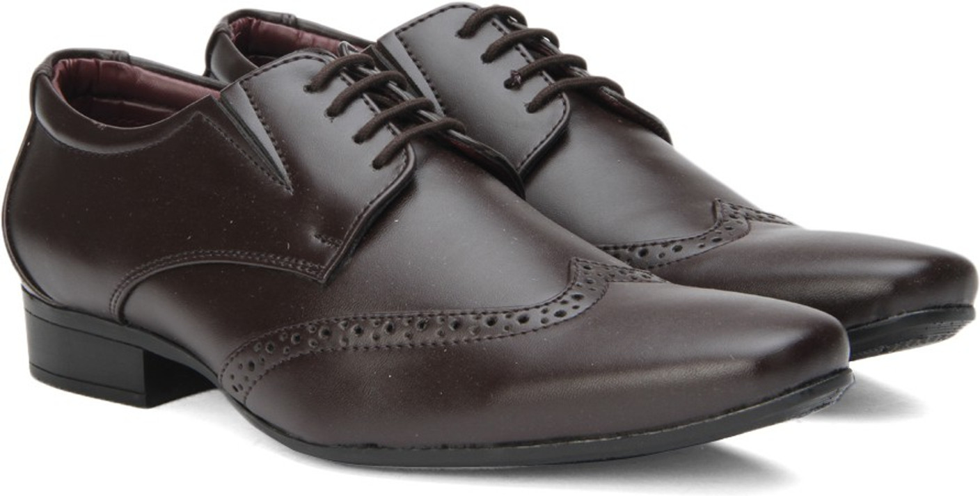 bata lace up formal shoes