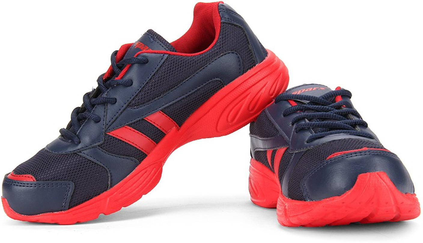 Sparx Running Shoes For Men - Buy Navy, Red Color Sparx Running Shoes For Men Online at Best