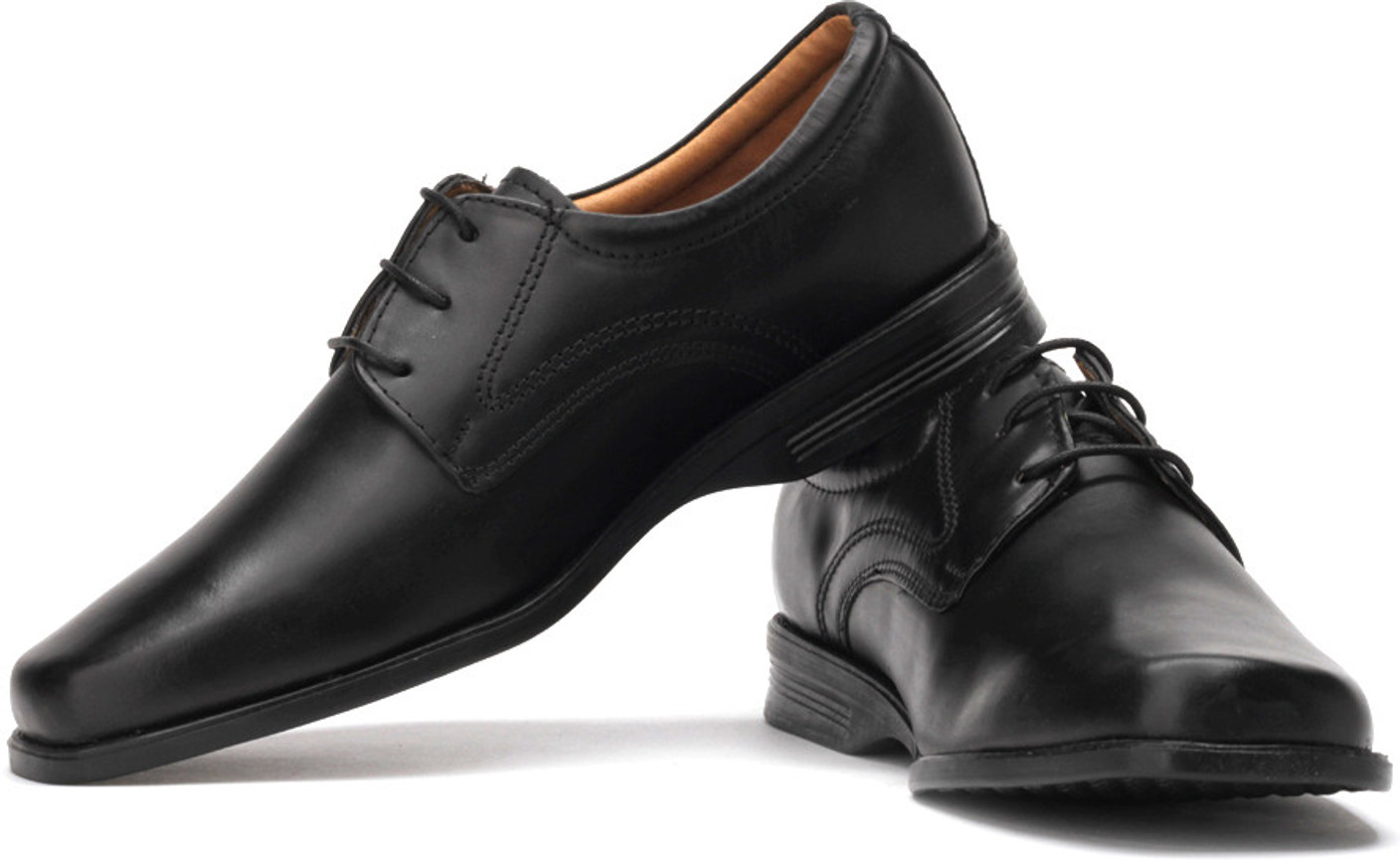 bata lace up formal shoes