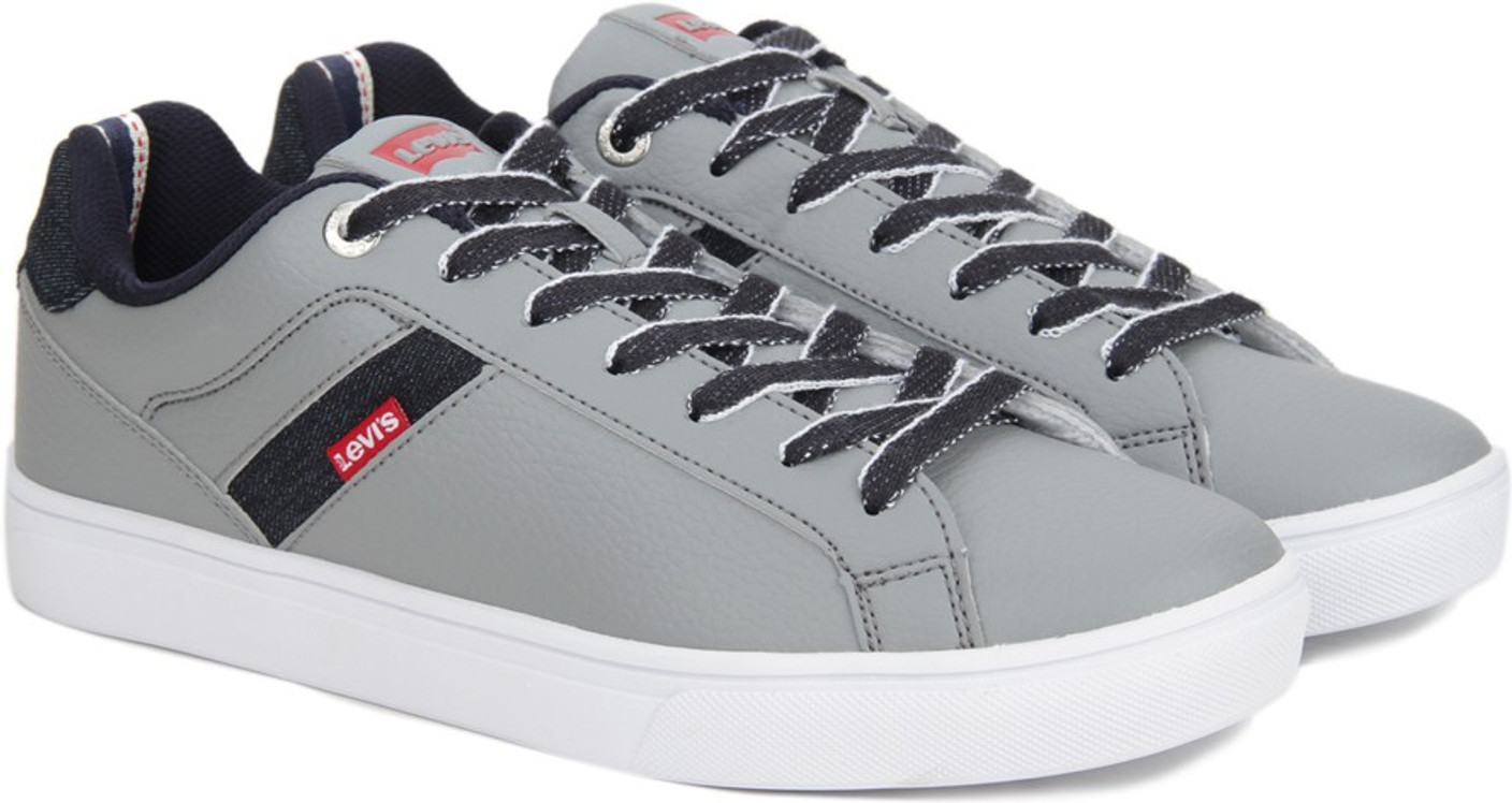 Levi's HENRY DENIM Sneakers For Men - Buy Grey Color Levi's HENRY DENIM ...