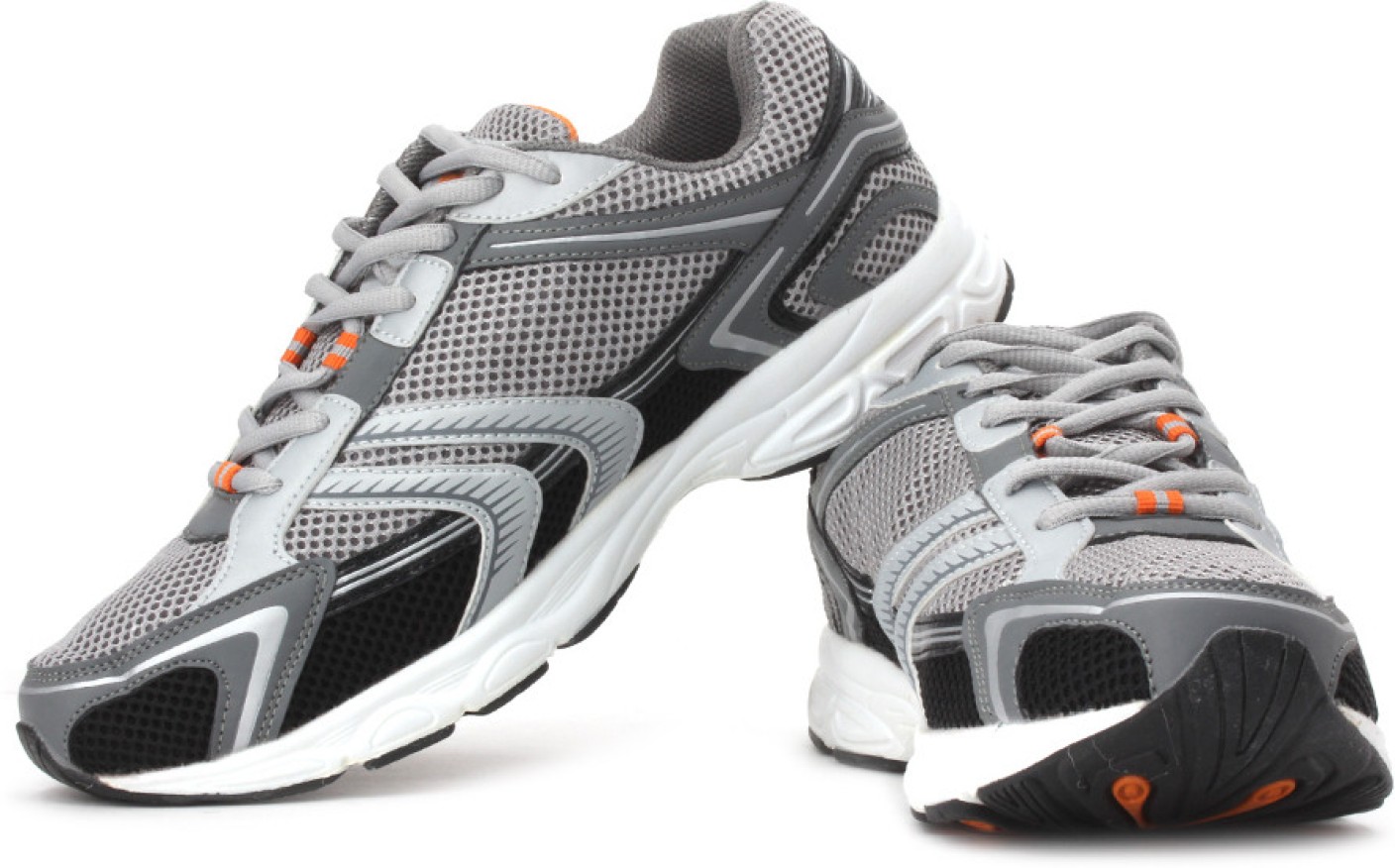 Dunlop Running Shoes For Men - Buy Grey, Black, Orange Color Dunlop ...