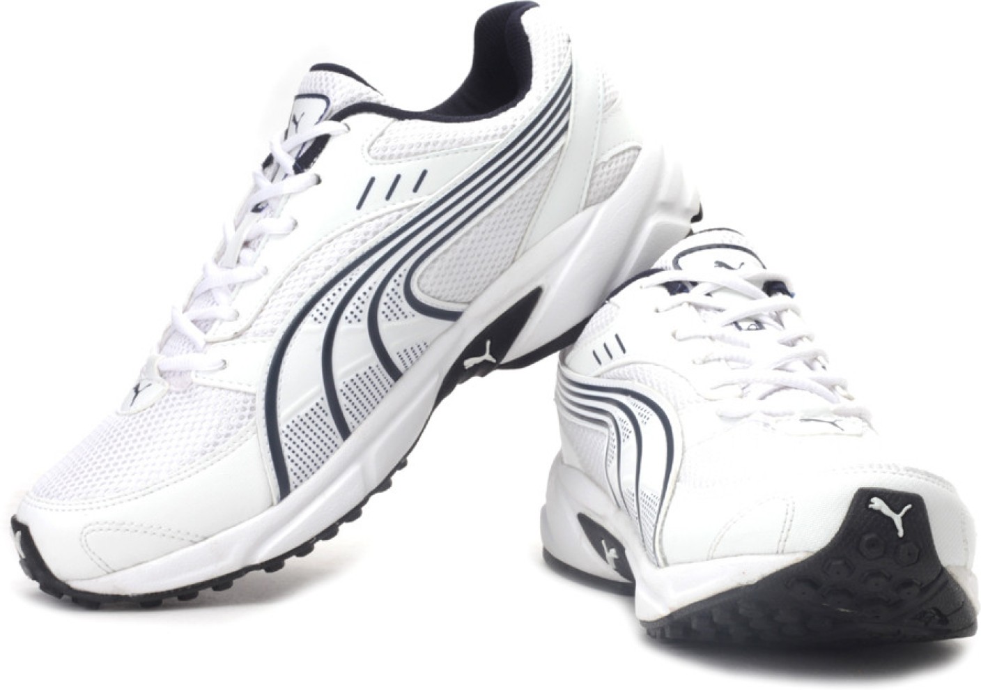 Puma Atom Ind. Running Shoes For Men - Buy White, Insignia Blue Color ...