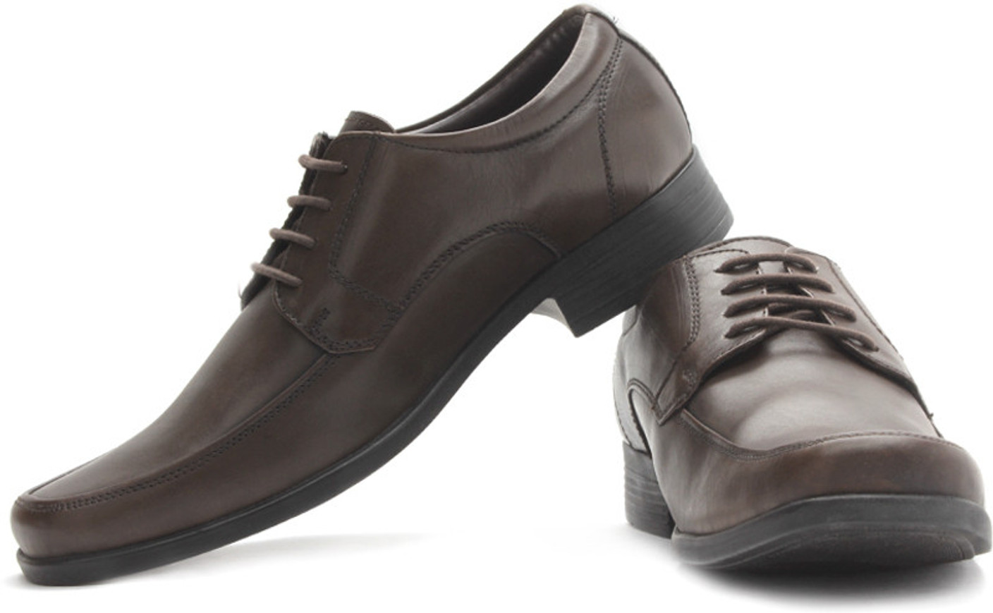 Bata Wrangler Men Genuine Leather Lace Up Shoes For Men Buy Brown