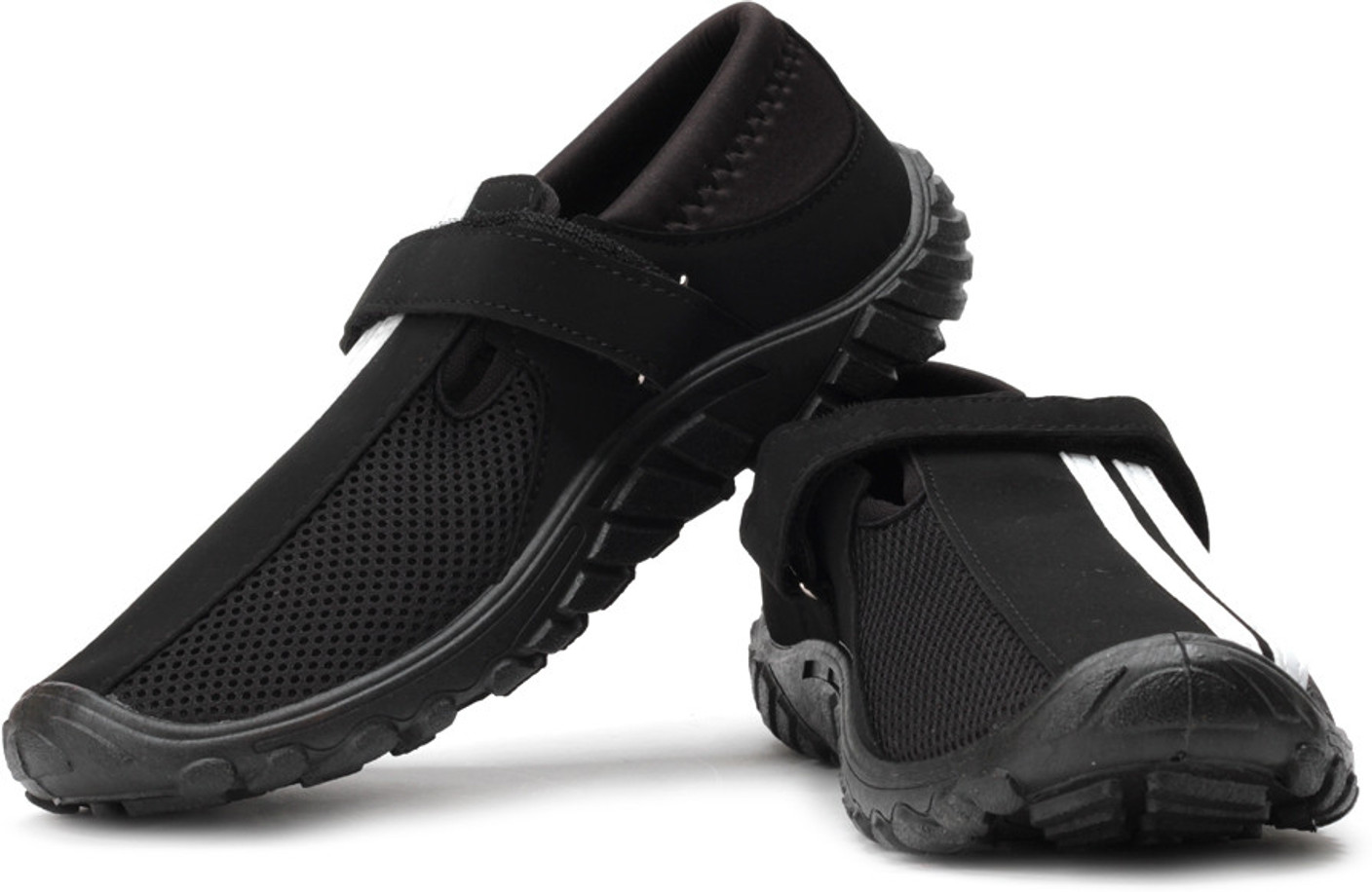 Gliders by Liberty NewclarkBlack Walking Shoes For Men