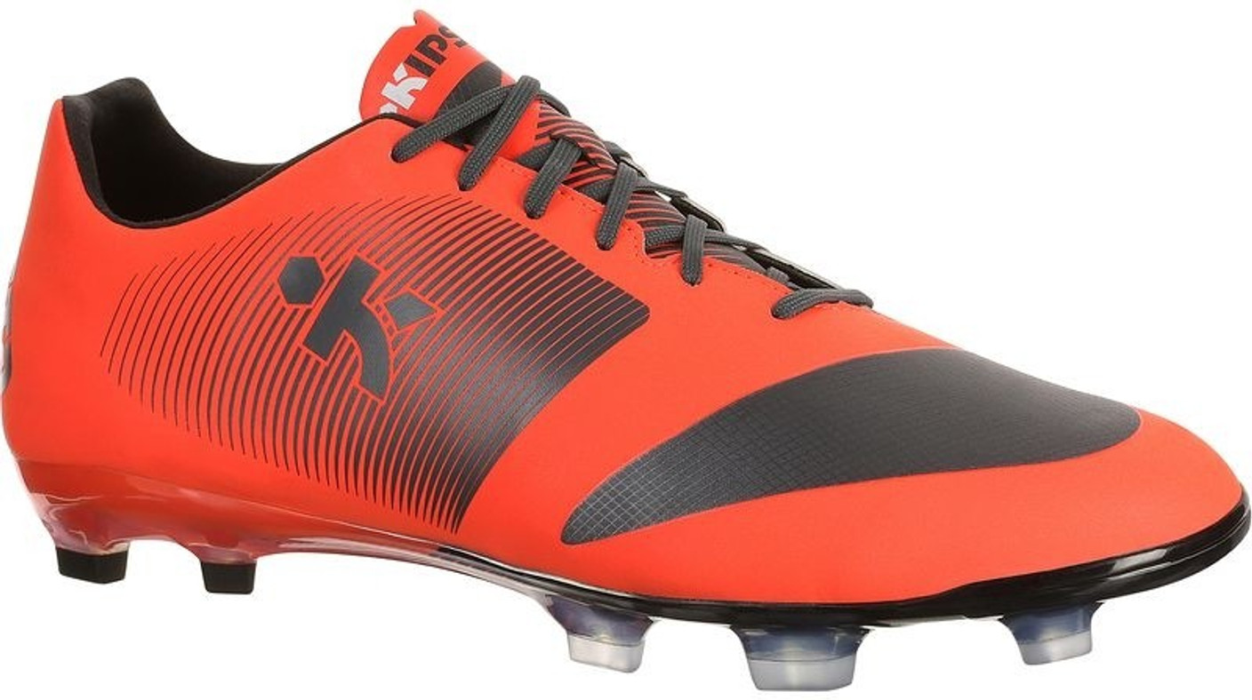 Kipsta by Decathlon Football Shoes For Men - Buy Orange ...