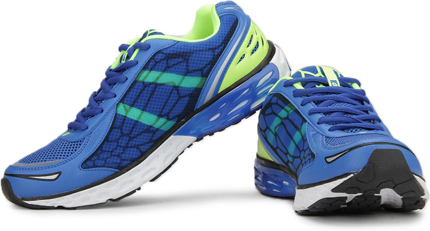 Lotto Aviation Running Shoes For Men - Buy R.Blue, L.Green ...