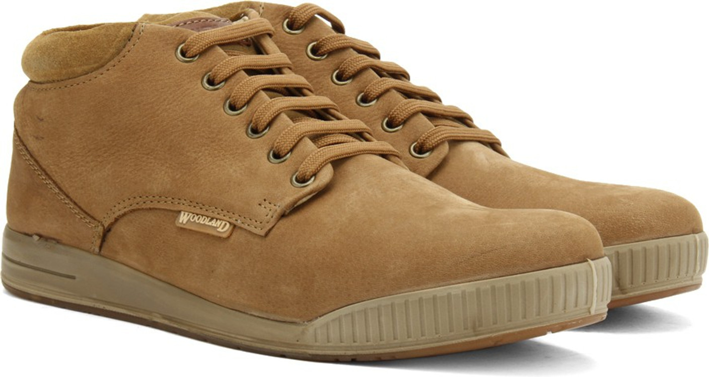 Woodland Boots For Men - Buy CAMEL Color Woodland Boots For Men Online ...