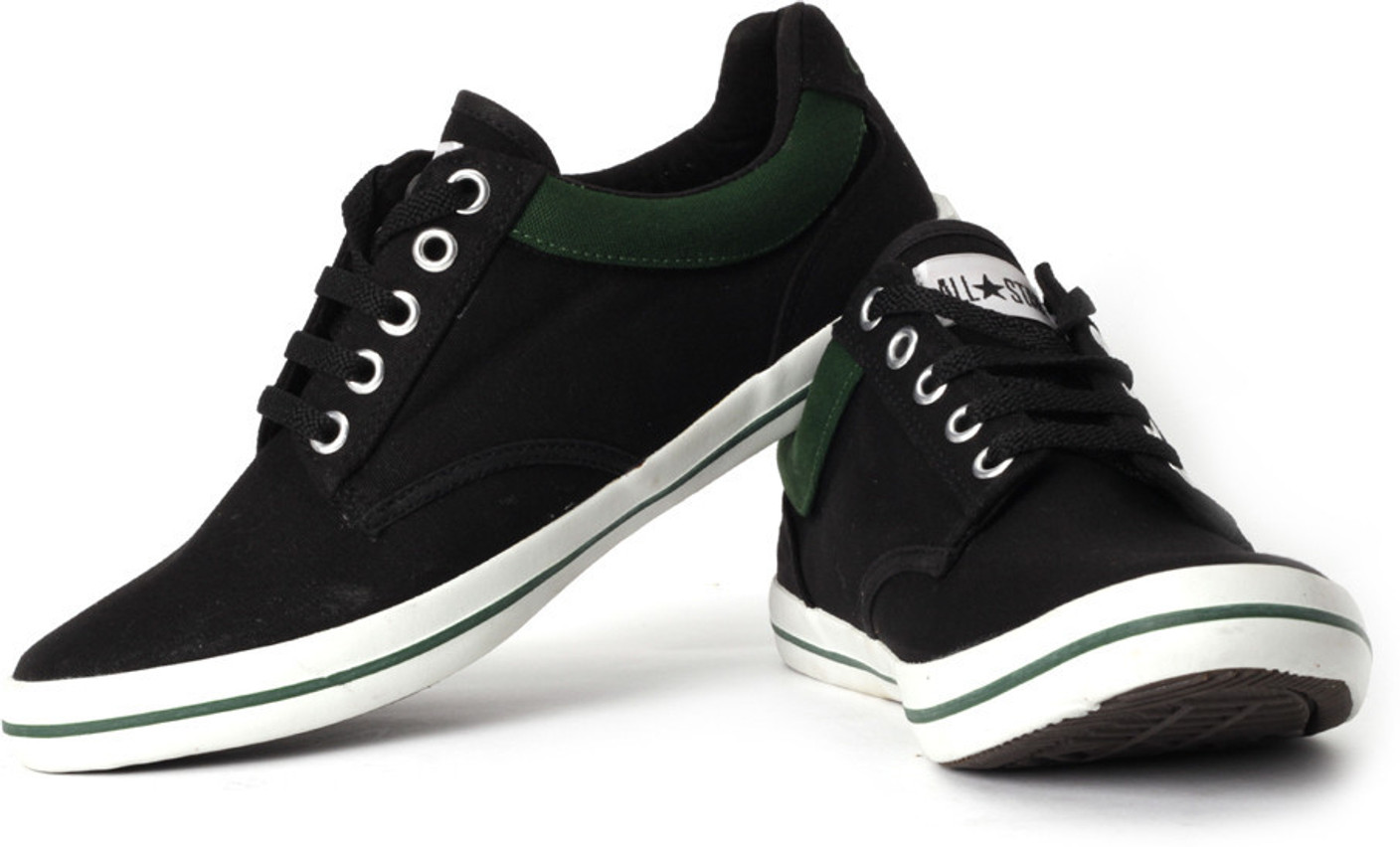 Converse Canvas Shoes For Men - Buy Black, Green Color ...