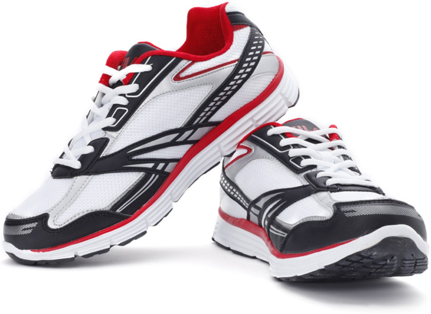 Fila Glider Running Shoes For Men - Buy White, Black, Red Color Fila ...