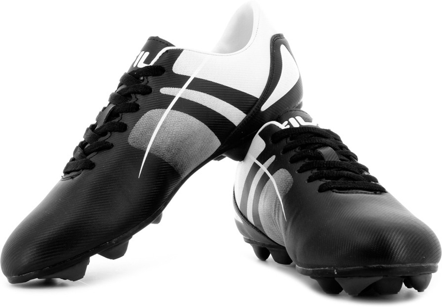 Fila Fila Soccer Football Shoes For Men - Buy Black, White Color Fila Fila Soccer Football Shoes