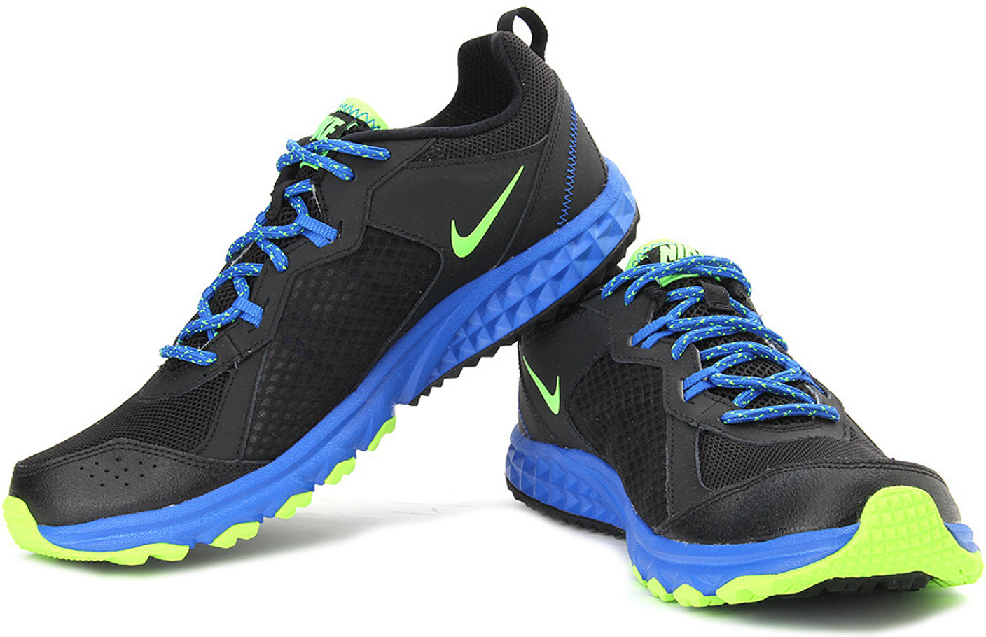 Nike Wild Trail Running Shoes For Men Buy Blk, Electric Color Nike Wild Trail Running Shoes