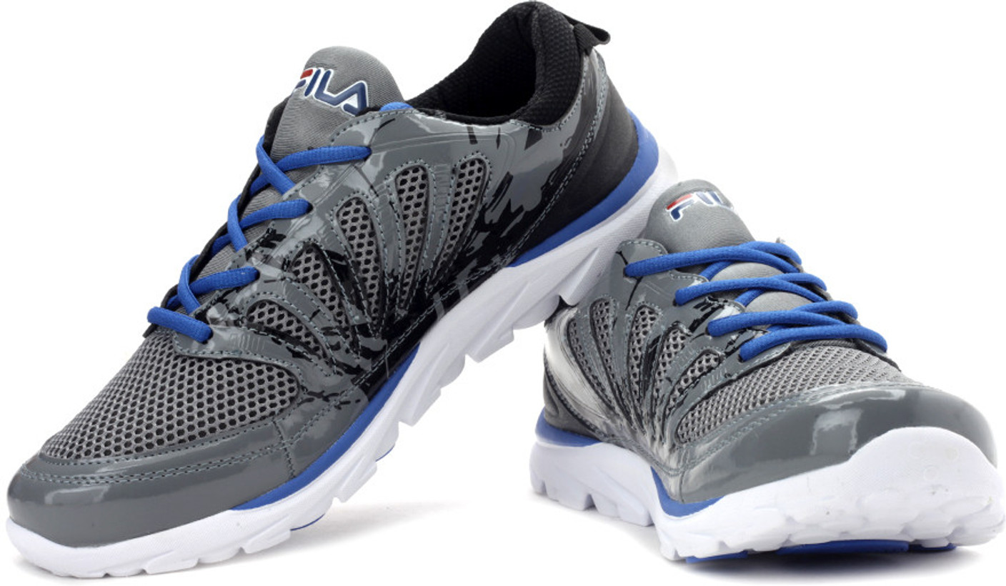 Fila Legend Running Shoes For Men - Buy Grey, Black, Blue Color Fila Legend Running Shoes For