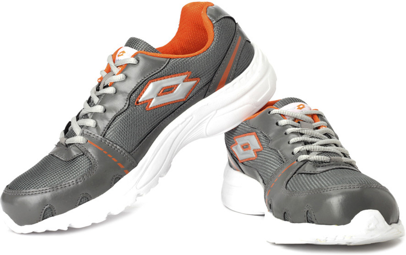 Lotto Tracker Running Shoes For Men - Buy Grey, Orange ...