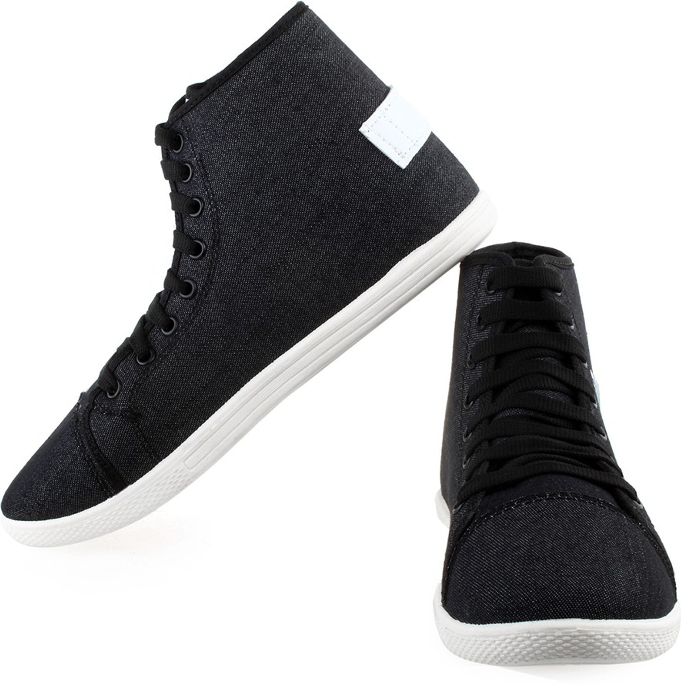 black canvas shoes size 5