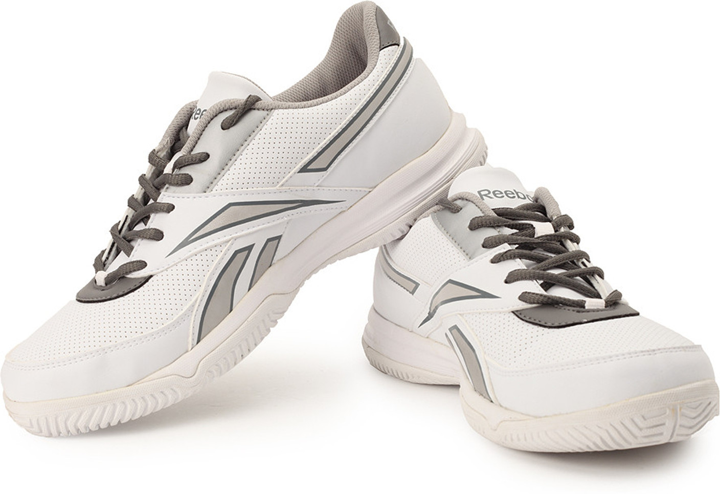 Reebok Overhead Smash LP Tennis Shoes For Men Buy White, Silver, Grey