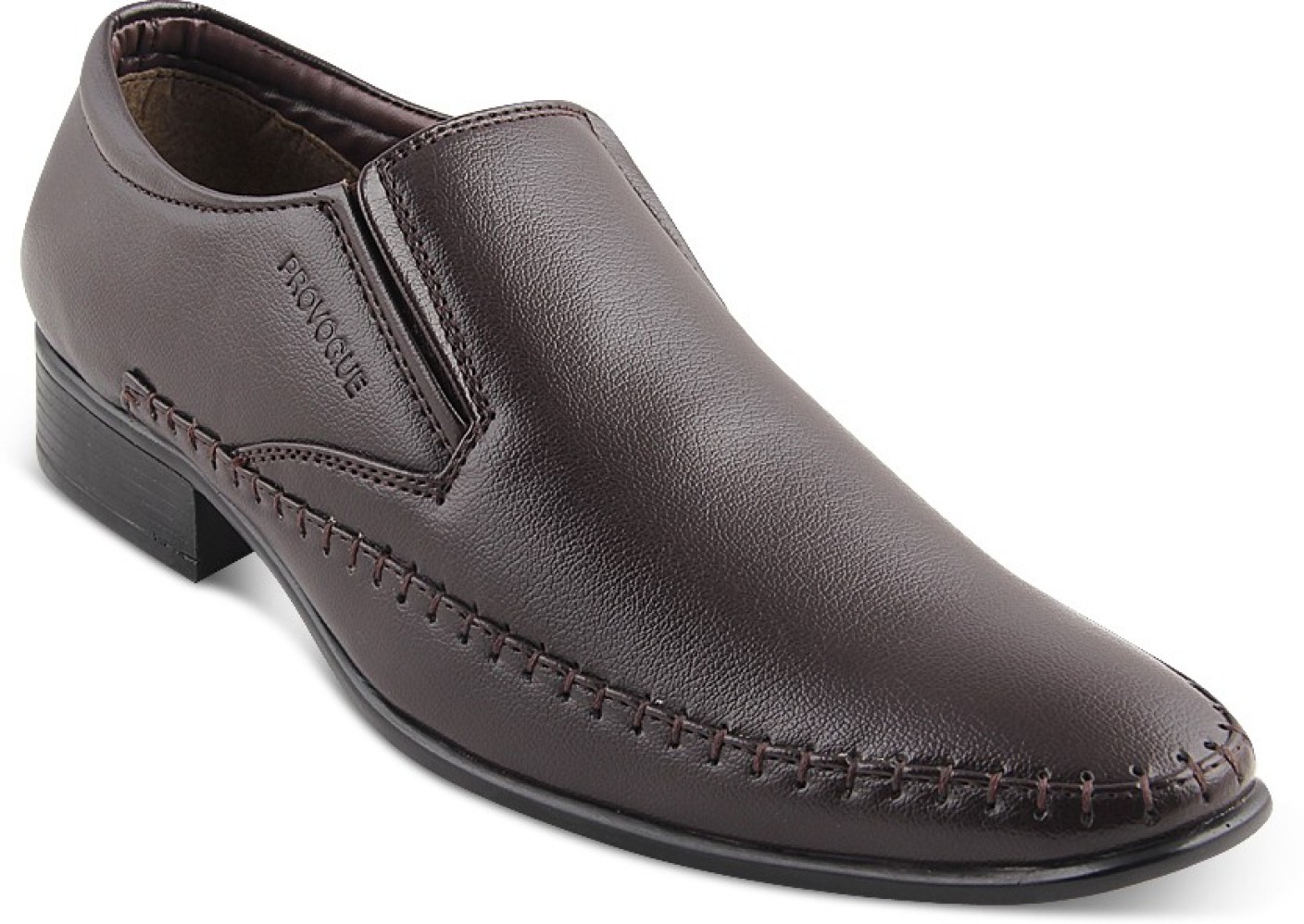 Provogue Slip on Shoes For Men - Buy Brown Color Provogue Slip on Shoes ...