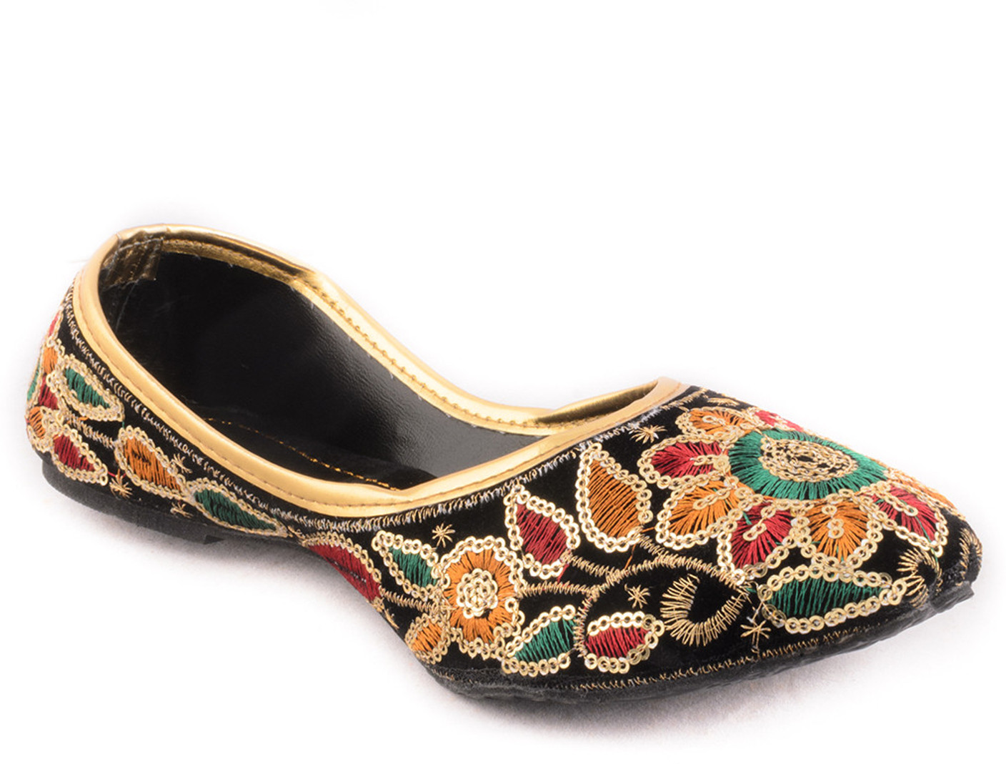 Forever Footwear Nisa Rajasthani Mojaris For Women Buy Multicolor