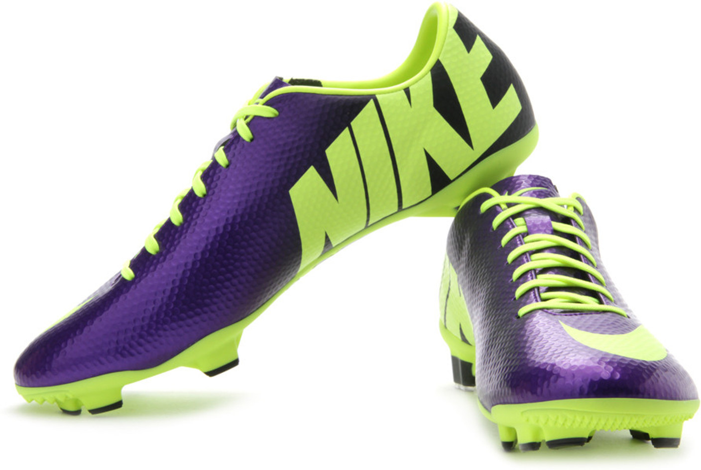 Nike Mercurial Voloce Fg Football Studs For Men - Buy Violet, Green Color Nike Mercurial Voloce