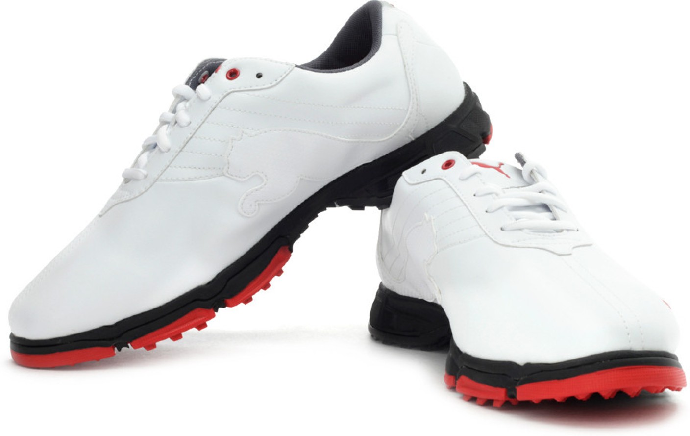 Puma Amp Scramble XW Golf Shoes For Men - Buy White Color Puma Amp ...