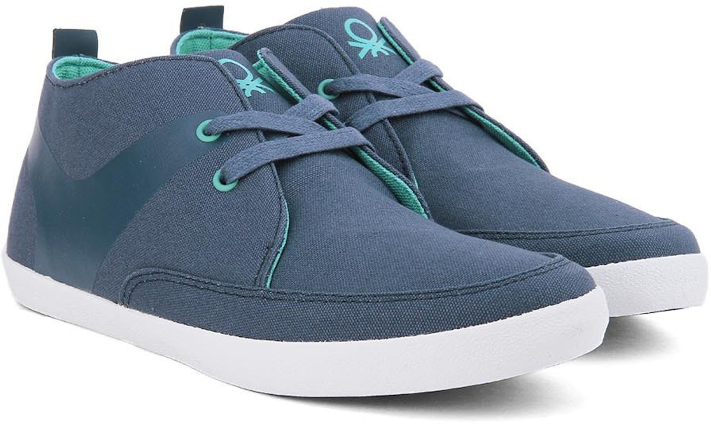 United Colors of Benetton Men Canvas Sneakers For Men - Buy Navy Color United Colors of Benetton 
