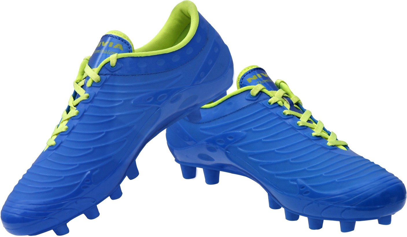Nivia Dominator Football Shoes For Men - Buy Blue Color Nivia Dominator Football Shoes For Men 