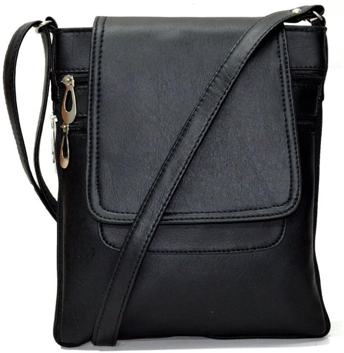 Barsha Women Black Leatherette Sling Bag black - Price in India | www.bagssaleusa.com
