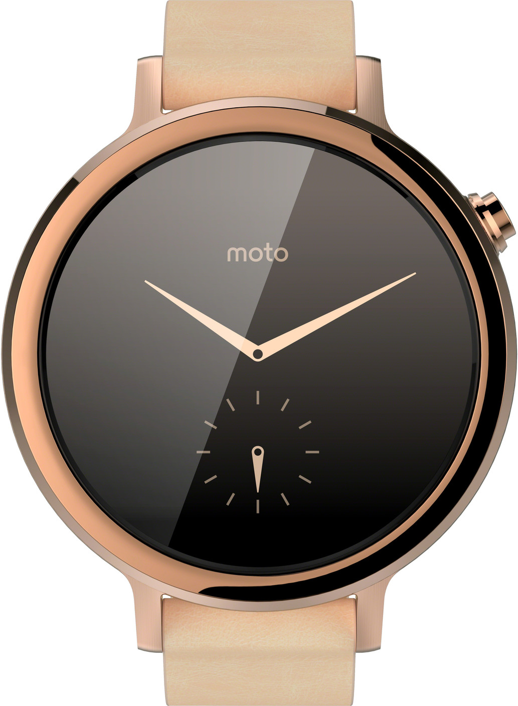 Motorola Moto 360 2nd Gen (42 mm) for Women Blush Leather Smartwatch Price in India - Buy