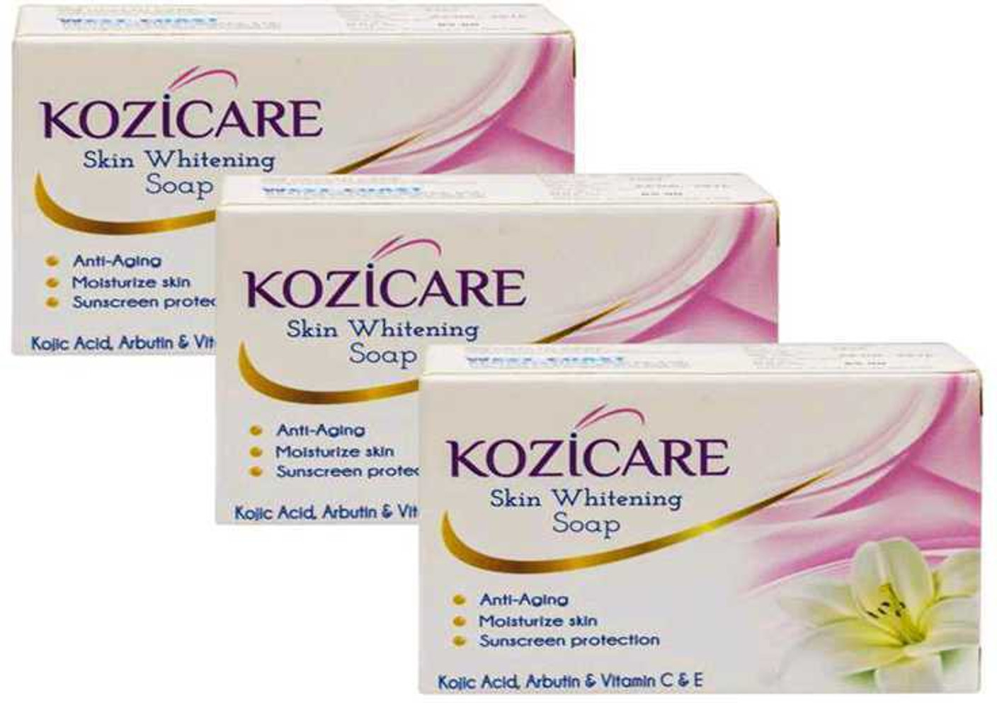 West Coast Kozicare Skin Whitening Soap (Pack of 3) Price in India