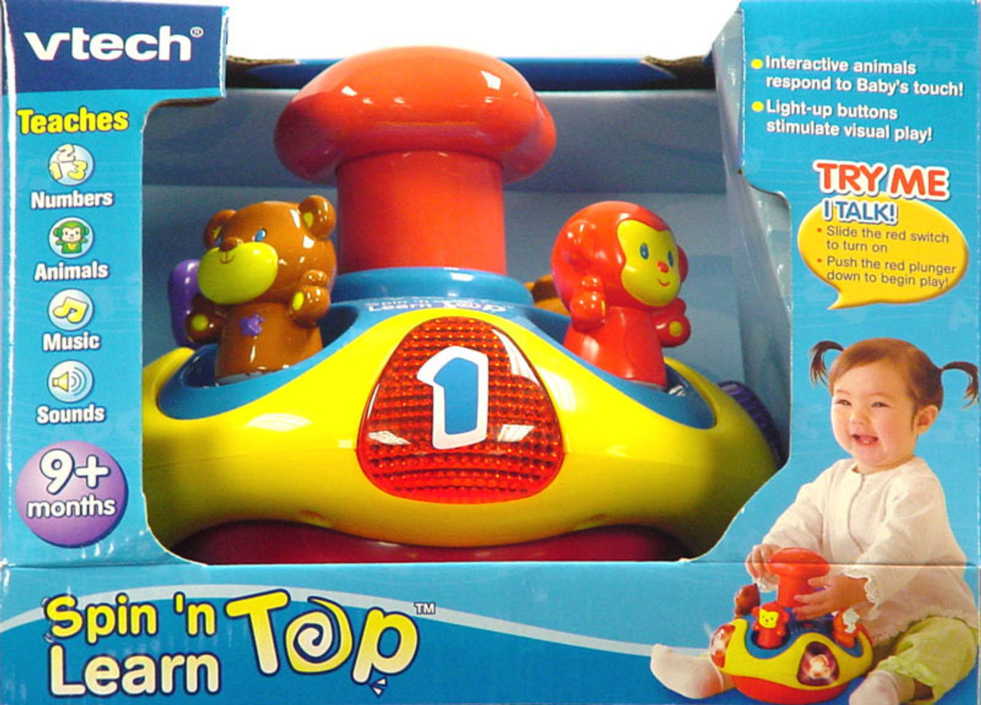 VTech Spin n Learn Top Spin n Learn Top . shop for VTech products in