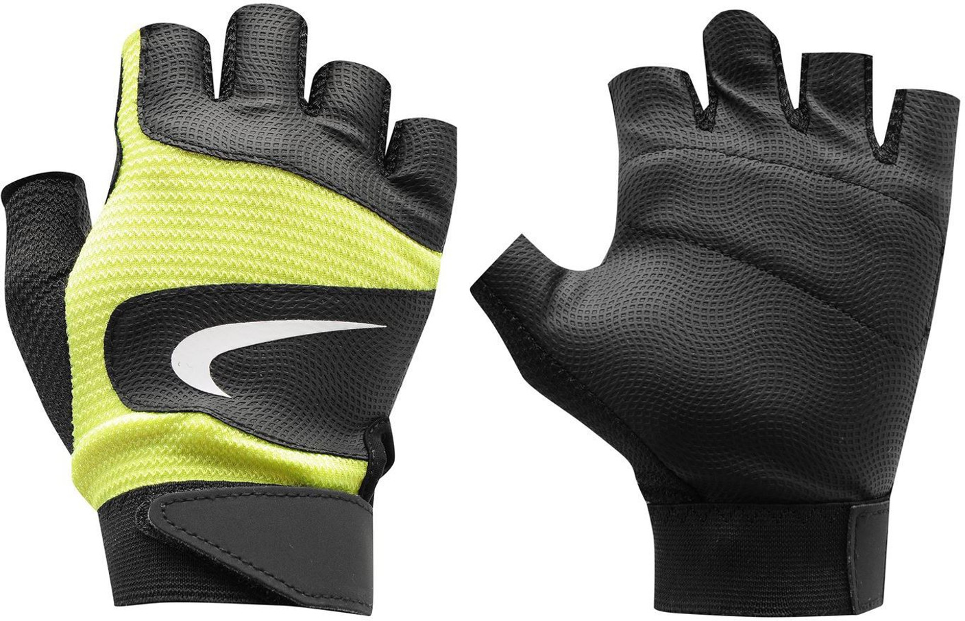 Nike Mens Legendary Gym & Fitness Gloves (XXL, Black, Yellow) Buy
