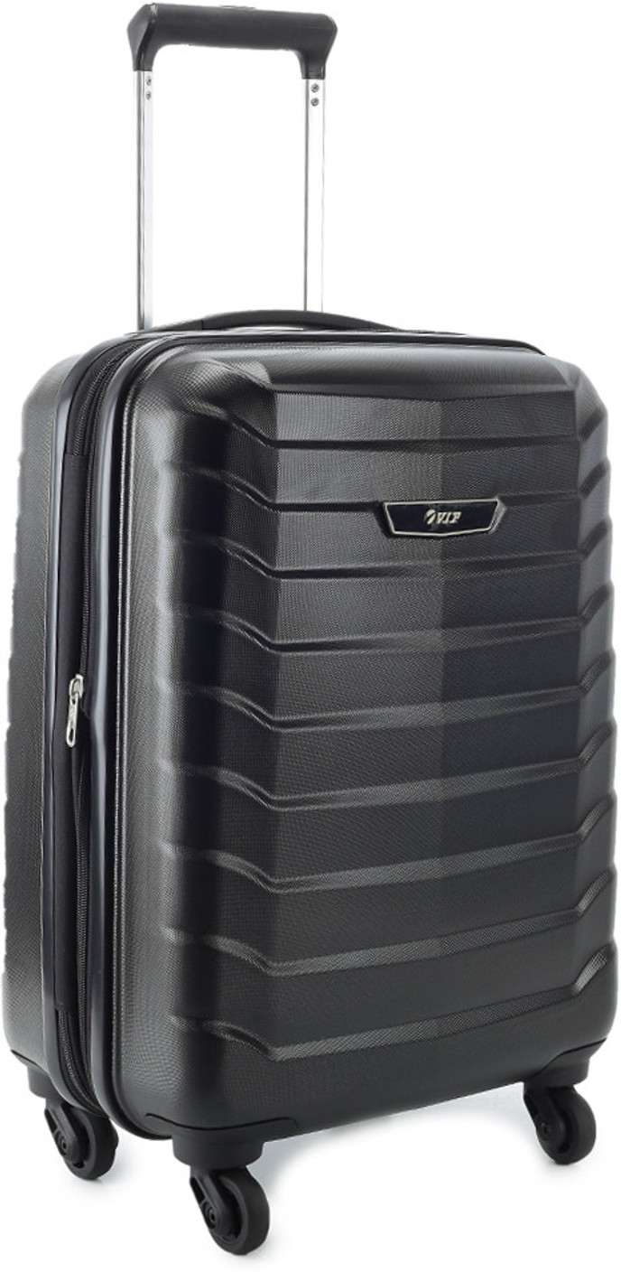 VIP Jaguar Expandable Cabin Luggage 21 inch Black Price in India