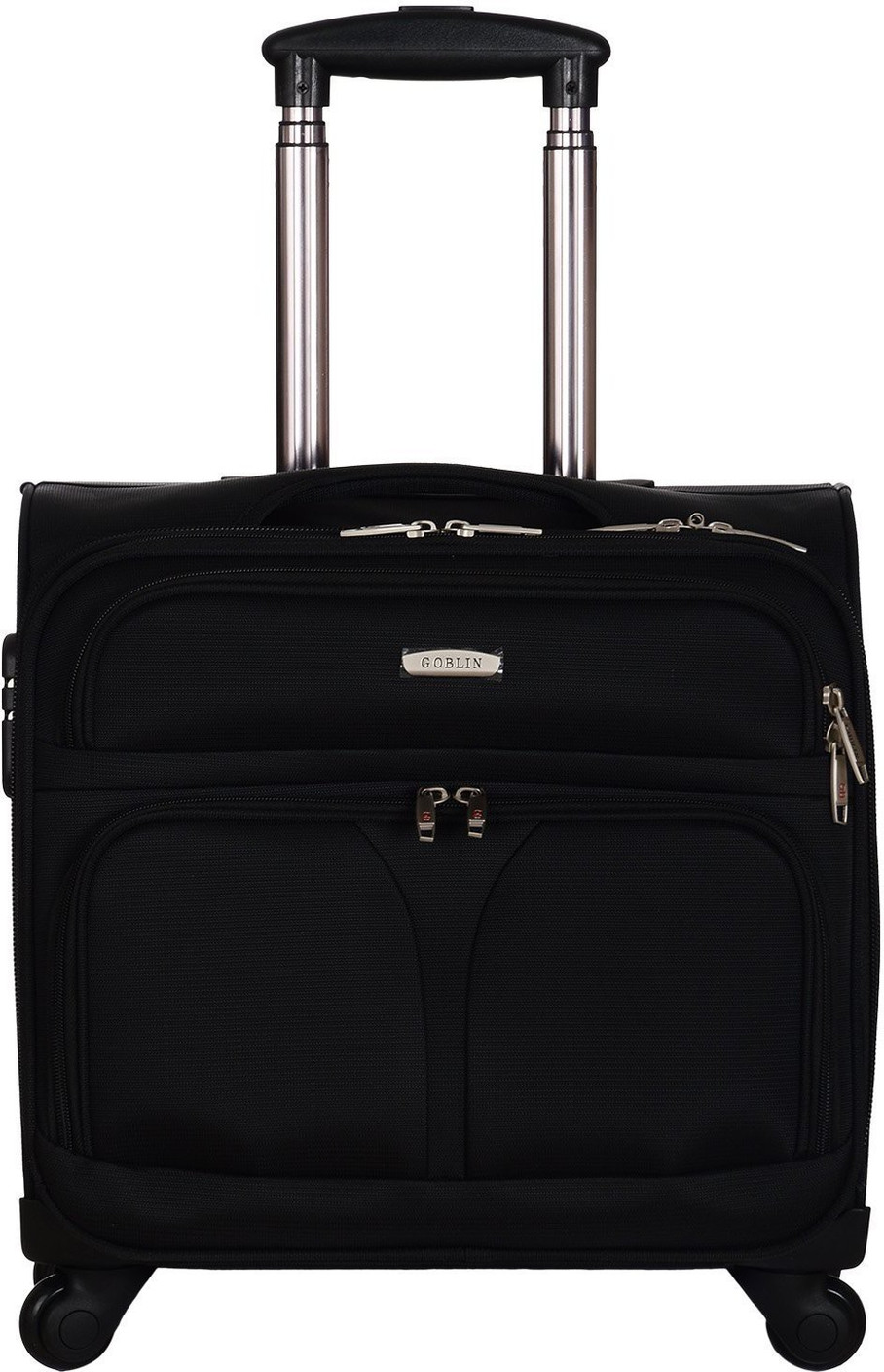 Goblin Executive Overnighter Cabin Luggage 16 inch SignIn Black