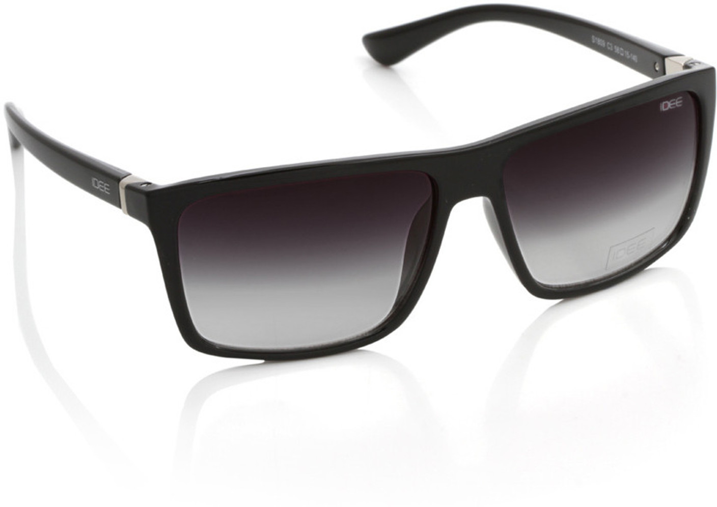 Buy IDEE Wayfarer Sunglasses Black For Men & Women Online Best Prices