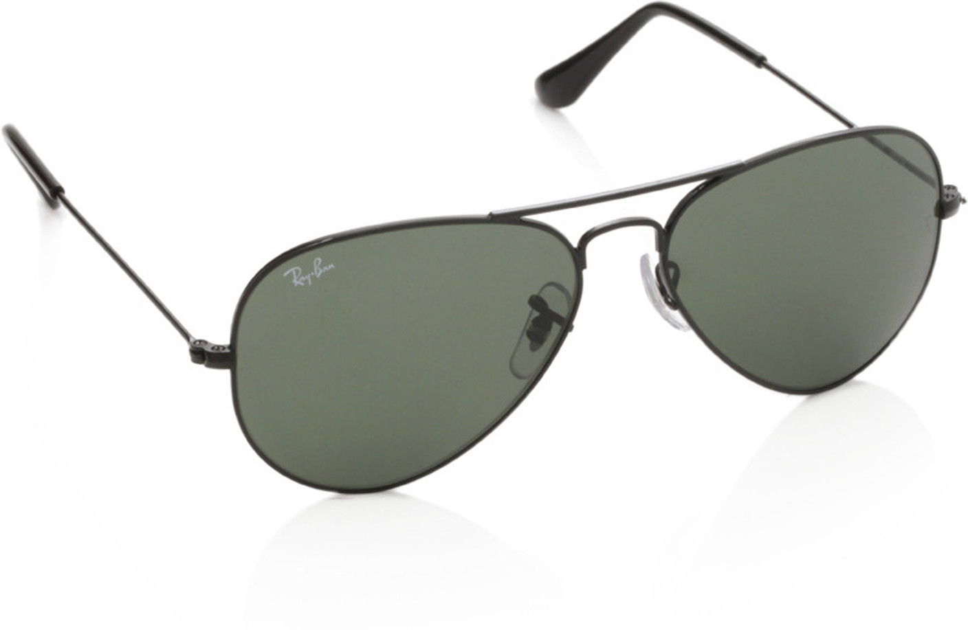 Buy Ray-Ban Aviator Sunglasses Green For Men Online @ Best