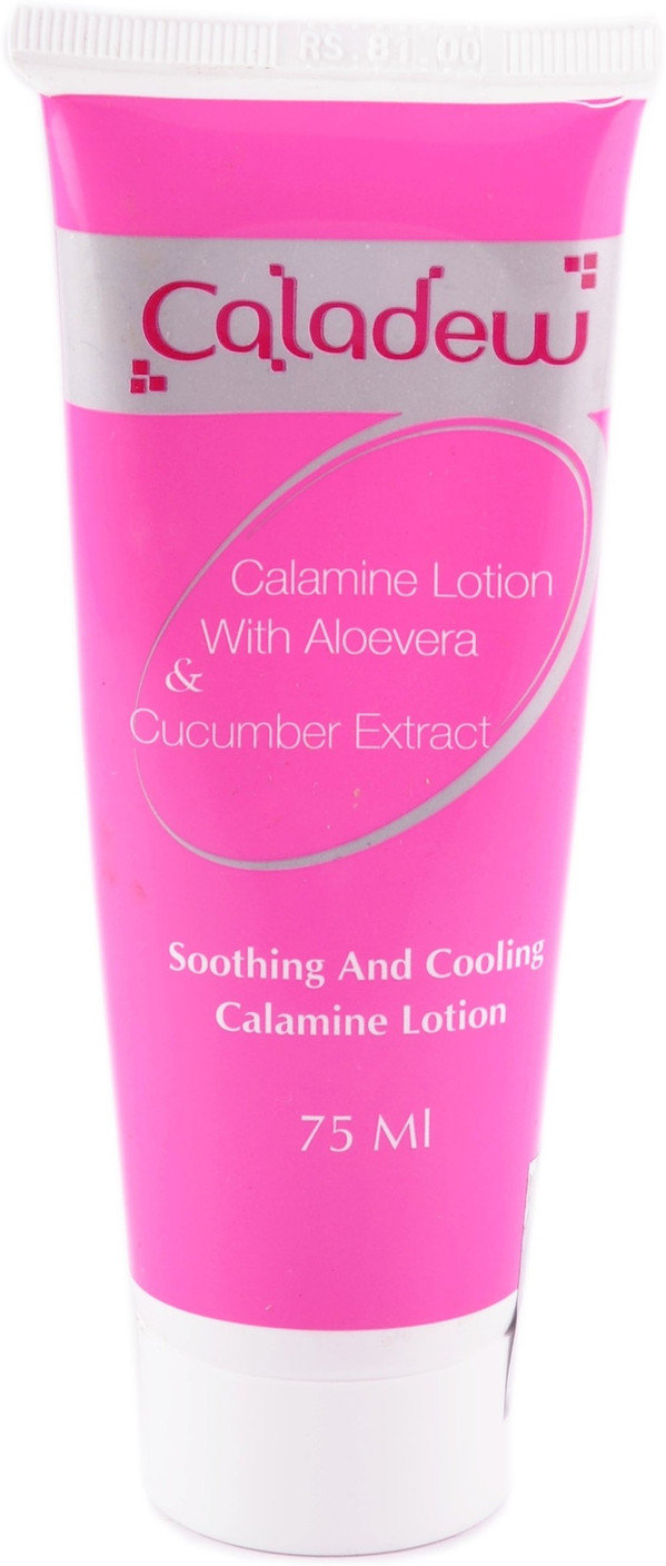 Caladew Calamine Lotion with Aloe Vera and Cucumber Extract SPF 50