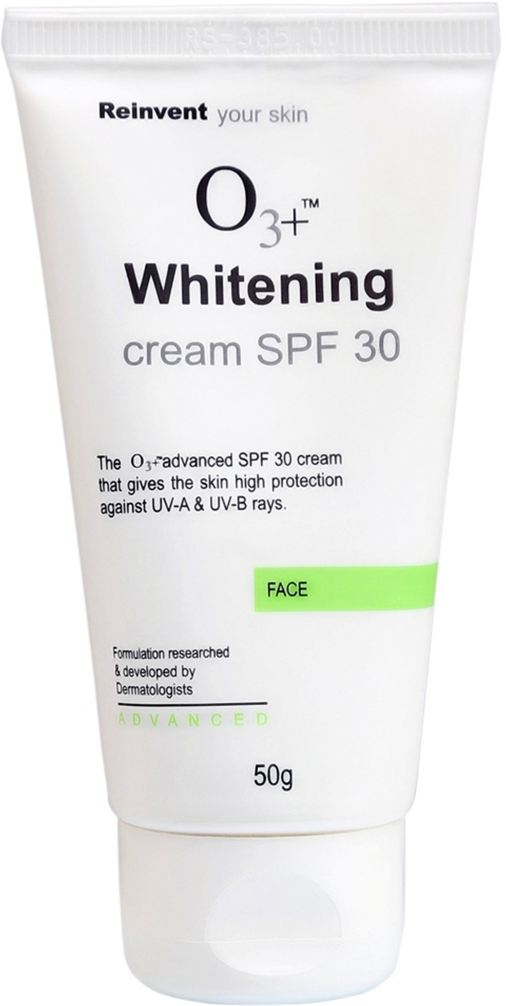 O3+ Whitening SPF 30 Price in India, Buy O3+ Whitening SPF 30
